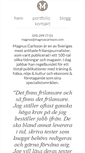 Mobile Screenshot of magnuscarlsson.com